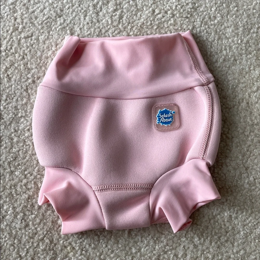 Splash About Pink Swim Diaper Size Small (0-3 M) 🥂